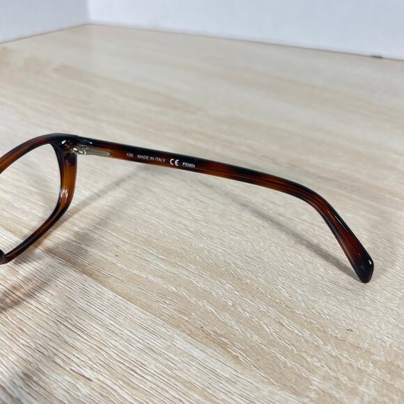Fendi F977 238 Sunglasses FRAMES ONLY Brown Made in Italy 54-14-135 main image 4